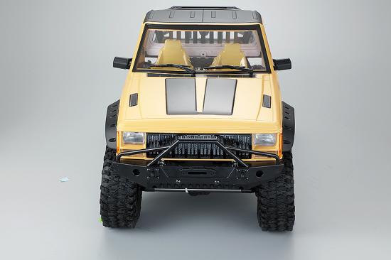 Fastrax 1:10 Rockee Pick Up + Rear Cage Hard Body - 313-324mm WB - Yellow