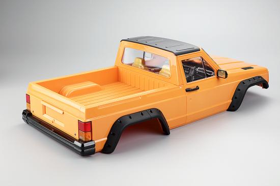 Fastrax 1:10 Rockee Pick Up Hard Body + Interior - 313mm WB - Orange