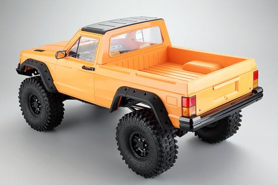 Fastrax 1:10 Rockee Pick Up Hard Body + Interior - 313mm WB - Orange