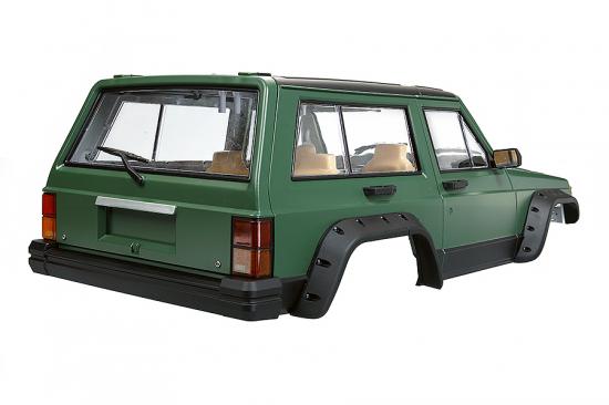 Fastrax 1:10 Rockee Fullcab + Interior Hard Scale Body - 313mm WB - Green