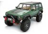 Fastrax 1:10 Rockee Fullcab + Interior Hard Scale Body - 313mm WB - Green