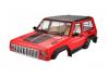 Fastrax 1:10 Rockee Fullcab + Interior Hard Scale Body - 313mm WB - Red