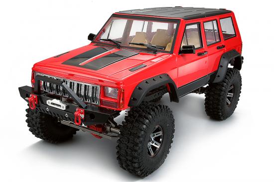Fastrax 1:10 Rockee Fullcab + Interior Hard Scale Body - 313mm WB - Red