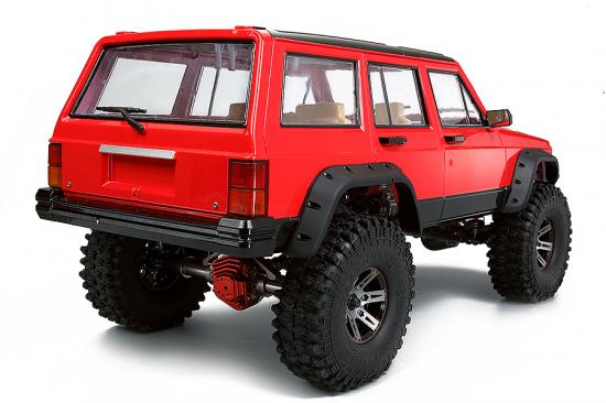 Fastrax 1:10 Rockee Fullcab + Interior Hard Scale Body - 313mm WB - Red