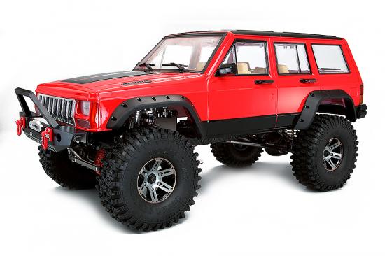 Fastrax 1:10 Rockee Fullcab + Interior Hard Scale Body - 313mm WB - Red