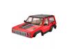 Fastrax 1:10 Rockee Fullcab + Interior Hard Scale Body - 313mm WB - Red