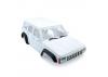 Fastrax 1:10 Rockee Fullcab + Interior Hard Scale Body - 313mm WB - White