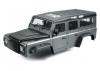 Fastrax 1:10 Ranger XL Land Rover Style Hard Body + Interior Set - 313mm WB - Grey