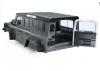 Fastrax 1:10 Ranger XL Land Rover Style Hard Body + Interior Set - 313mm WB - Grey