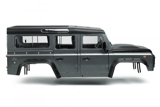 Fastrax 1:10 Ranger XL Land Rover Style Hard Body + Interior Set - 313mm WB - Grey