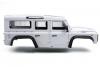 Fastrax 1:10 Ranger XL Land Rover Style Hard Body + Interior Set - 313mm WB - White
