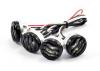 Fastrax Aluminium Fog Light Set For Aluminium Luggage Tray