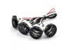 Fastrax Aluminium Fog Light Set For Aluminium Luggage Tray