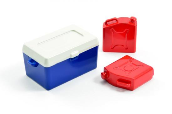 Fastrax Painted Ice Bucket + Fuel Cans