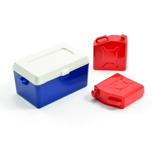 Fastrax Painted Ice Bucket + Fuel Cans