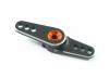 Fastrax 23T Black Aluminium 3-In-1 Servo Horn (Ko/Sanwa)