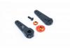 Fastrax Jumbo Black Alloy 3 in 1 Servo Horn - 15T Large Scale (Savox/Multiplex/Hitec)