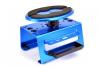 Fastrax Deluxe Aluminium Locking Rotating Maintenance Stand - Blue