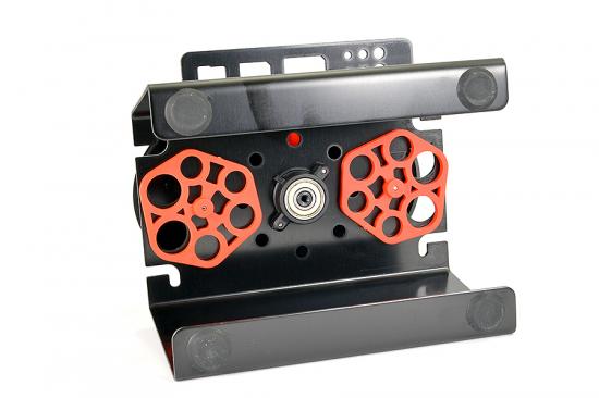 Fastrax Deluxe Aluminium Locking Rotating Maintenance Stand - Black