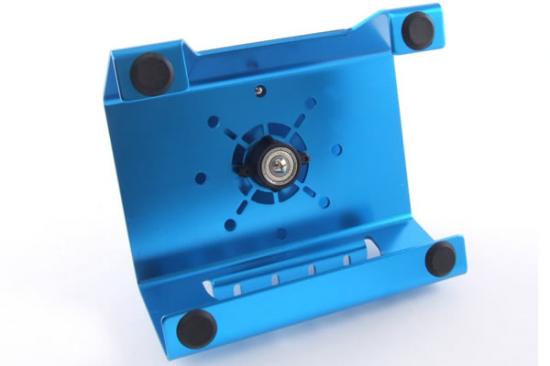 Fastrax Aluminium Rotating Car Maintenance Stand - Blue