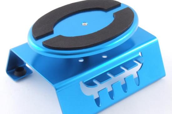 Fastrax Aluminium Rotating Car Maintenance Stand - Blue