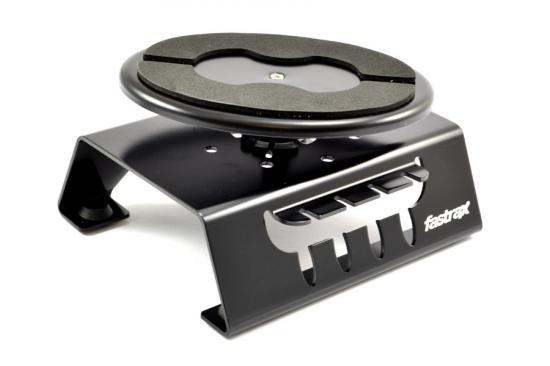 Fastrax Aluminium Rotating Car Maintenance Stand - Black