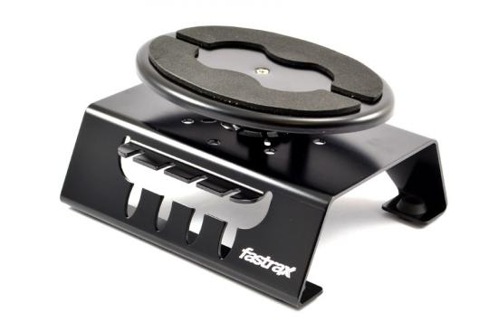 Fastrax Aluminium Rotating Car Maintenance Stand - Black