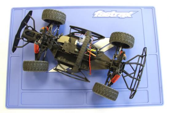 Fastrax All Purpose Large Pit Mat - Blue