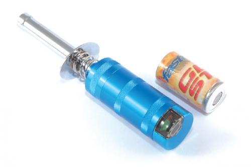 Fastrax Aluminium Metered Glow Starter With 2100Mah Battery (No Charger)