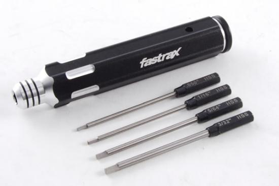 Fastrax Interchangeable Hex Driver Set .050/1:16/5/64/3/32