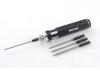 Fastrax Interchangeable Hex Driver Set .050/1:16/5/64/3/32