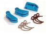 Fastrax Blue Aluminium. Lightweight Clutch Shoe (Inc 1.0 + 1.1mm Springs)