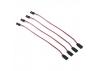 Flite Test 20cm Servo Extension (4 pcs)