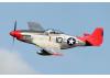 FMS P-51D Mustang V8 1450mm Red Tail - ARTF With Reflex Gyro