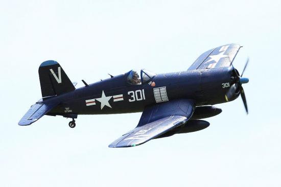 FMS F4U Corsair V3 1400mm - PNP (No Reflex) — image 6 of 13