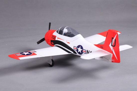 FMS T-28D Trojan 800mm V2 - ARTF With Reflex