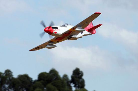 FMS 1700mm P-51 Mustang Red Tail ARTF