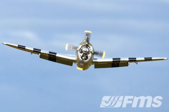 FMS 1500mm P-47 Razorback Bonnie V2 - PNP With Reflex