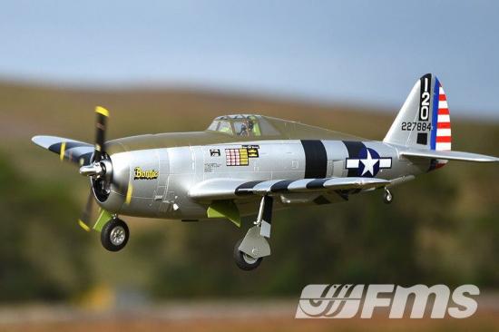 FMS 1500mm P-47 Razorback Bonnie V2 - PNP With Reflex