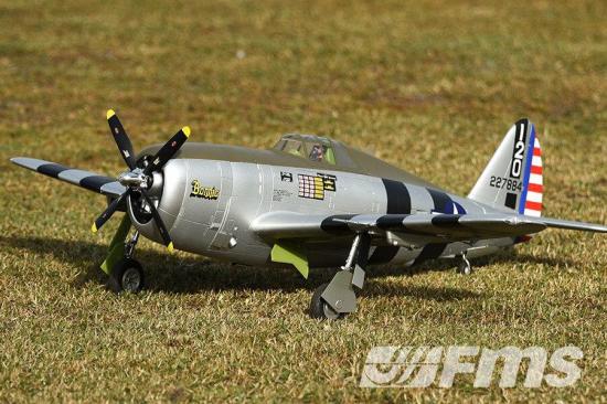FMS 1500mm P-47 Razorback Bonnie V2 - PNP With Reflex