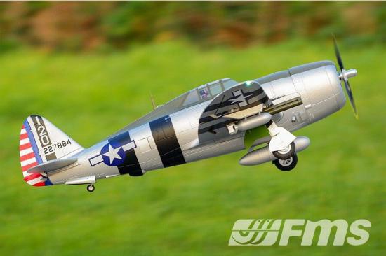 FMS 1500mm P-47 Razorback Bonnie V2 - PNP With Reflex