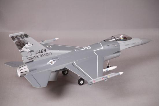 FMS F16 70mm EDF 875mm - ARTF - Grey — image 8 of 13