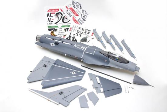 FMS F16 70mm EDF 875mm - ARTF - Grey — image 4 of 13
