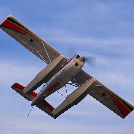 FMS Kingfisher 1400 With Floats and Skis - ARTF With Reflex