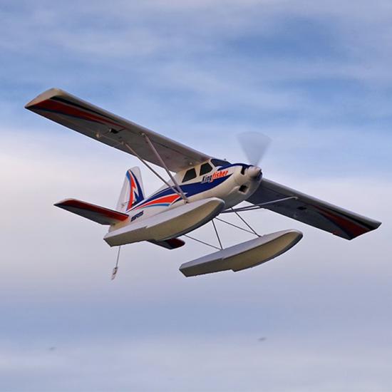 FMS Kingfisher 1400 With Floats and Skis - ARTF With Reflex