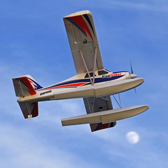 FMS Kingfisher 1400 With Wheels + Floats + Skis ARTF With Reflex