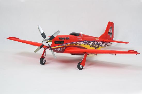 FMS P-51 Dago  1100mm - Red &mdash; image 4 of 13