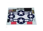FMS 1500mm P47 Decal Sheet