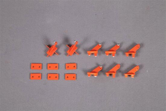 FMS 90mm Super Scorpion Control Horns Orange