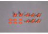 FMS 90mm Super Scorpion Control Horns Orange